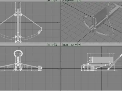 Crossbow - Repeating 3D model