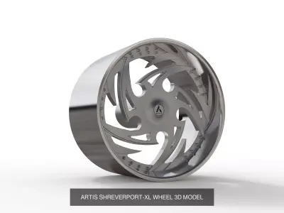 best seller artis concave  wheels 3D Model Pack purchase