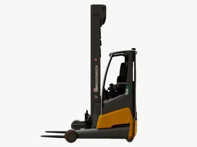 Jungheinrich ETV 216i Reach truck Low-poly 3D model