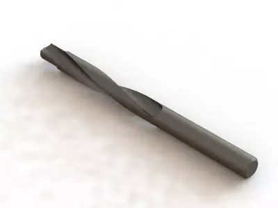 Broca Escalonada Step Drill dia 6 x 80 e 5 x 8 3D model