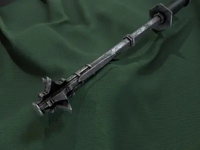 Pernach Low-poly 3D model