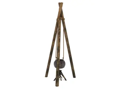 Medieval Cooking Pot 3D model