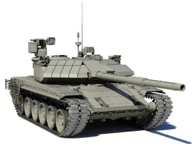 M-84AS1 3D model