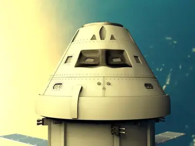 Spacecraft 3D model buy