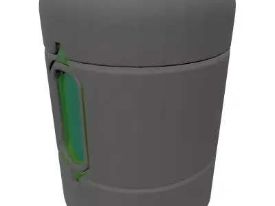 Futuristic SciFi Power Cell 3D model