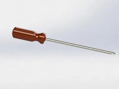 Phillips Screwdriver Free 3D model purchase