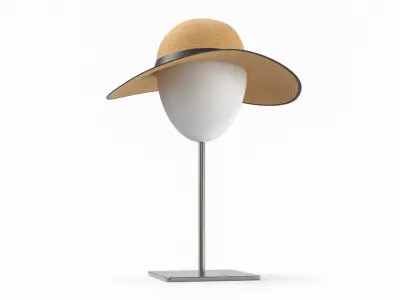 Women Hat Stand 3D model