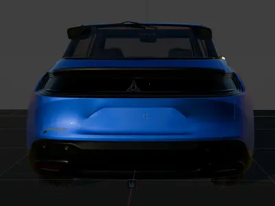 2027 Dodge Journey SXT Free 3D model