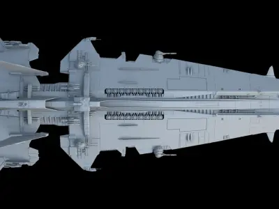 Space Cruiser 3D model