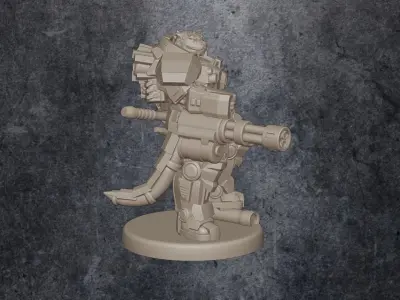 Kogot - Vesk mercenary 3D print model