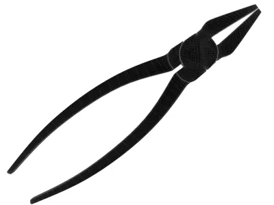 Glass Pliers  3D model