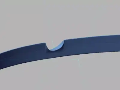 Corsa C - Mattig boot lower lip 3D print model