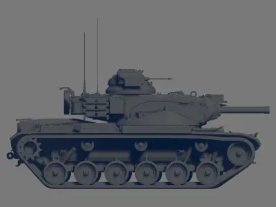 M60A2 3D model