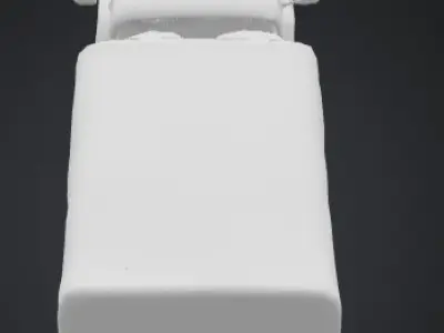 Military cargo vehicle 3D print model