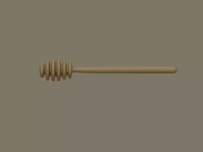 Honey Dipper 3D model