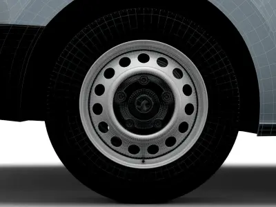 Vauxhall Vivaro Edition 2020 wheel 3D model