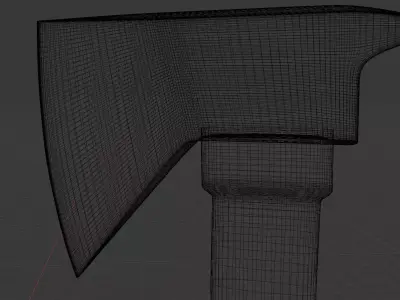 Video Game Ax 3D model