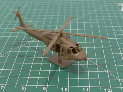 UH60 Blackhawk 3D Print 3MF Model Kit 3D print model