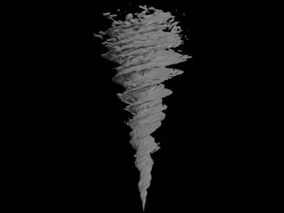 Water Tornado 3D model