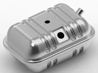 Truck Fuel Tank 3D print model
