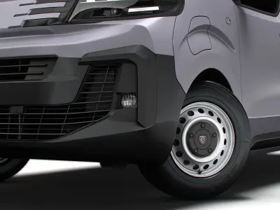 Peugeot e Expert Van L3 2024 3D model