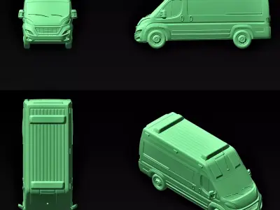 ambulance vehicle 2 3D print model
