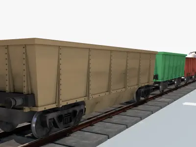  Freight Wagons 