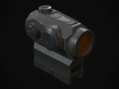 Sig Sauer Romeo 5 Low-poly 3D model