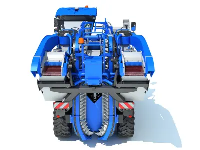 Grape Harvester  3D model