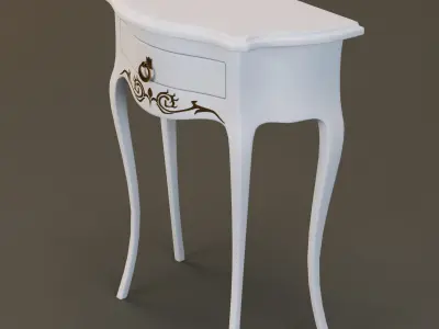 tonin casa 3802 nightstand 3D model