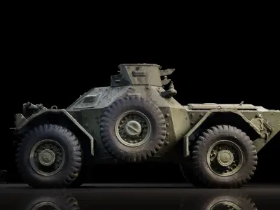 Feret Armoured Car 3D model
