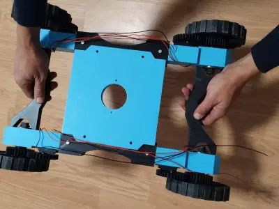 Lawnmower robot  3D print model