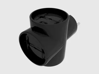 Splitter triple 3D model