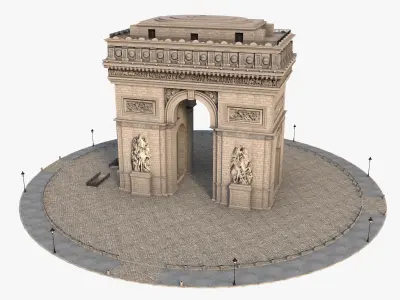 Arc of Triumph 3D model