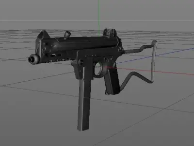 Walther MPK 3D model