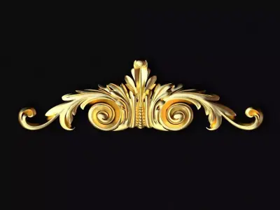 Decor for furniture 3D model