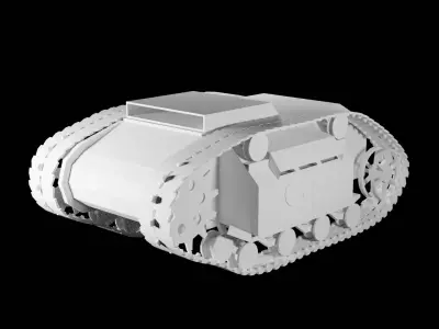 Sdkfz 303 Goliath 3D Model Free 3D model