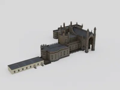 Highcliffe Castle 3D model