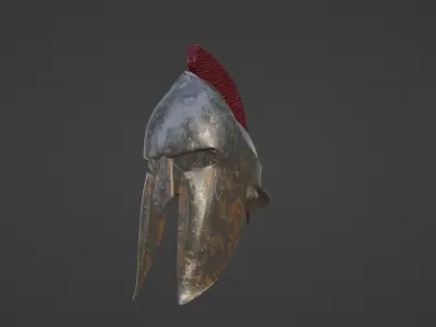 Spartan Helmet  3D model