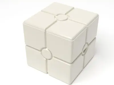 Star Wars white container crate 1-6 scale Hottoys  3D print model