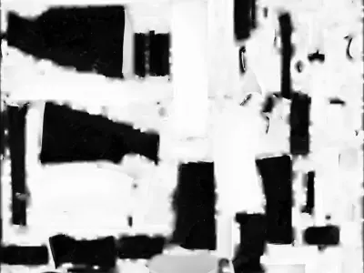 Battle Worn Assault Rifle 3D Model Military Prop Low-poly 3D model