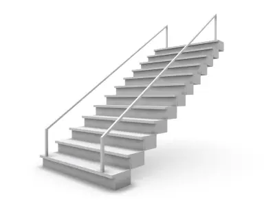 Stairs SHC Quick Office LM Low-poly 3D model