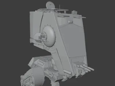 Commander AT-ST 3D model