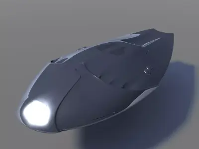 Trilobyte UFO Free 3D model