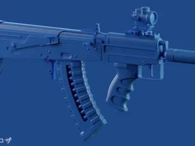 OTs-14 Gr0za 3D model