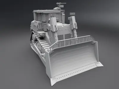 T9 Dozer Scale model 3D print model