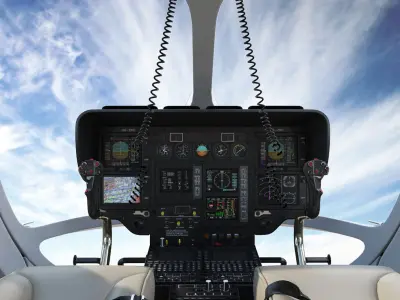 Eurocopter EC145 Medical Helicopter 3D model