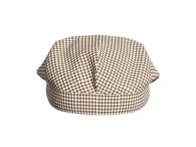 Flat Cap 3D model
