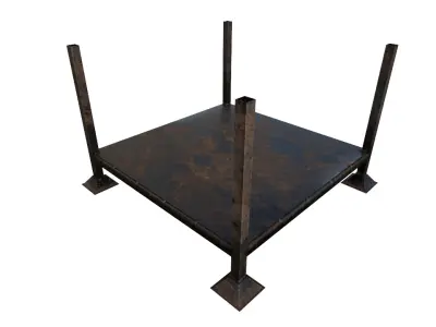 Stillage storage Low-poly 3D model Low-poly 3D model