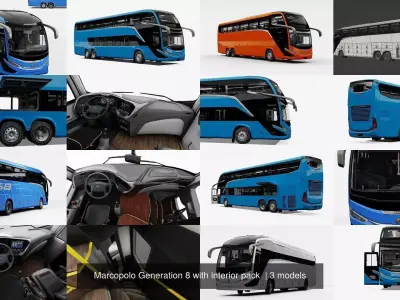 Marcopolo Generation 8 with interior pack 